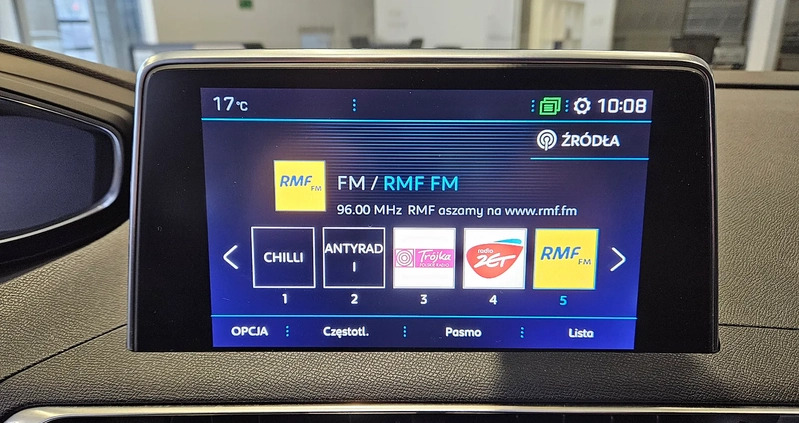 Peugeot 3008 cena 80900 przebieg: 75766, rok produkcji 2018 z Modliborzyce małe 497